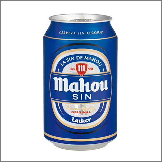 Cerveza Laiker sin alcohol (33 cl.)