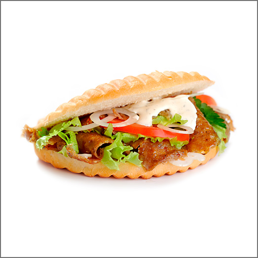 DONER KEBAB - Pan de Pita